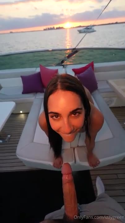 My Slutty Wife Sucks My Cock on a Yacht | zck